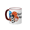 Sports, Mom Coffee Cup mugs by Russ45 Sports, Mom Coffee Cup mugs