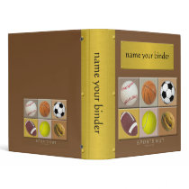 Sports Nut Binder by marilynstraus Sports Nut Binder