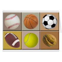 Sports Nut Greeting Cards