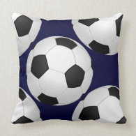 sports soccer throw pillow throwpillow