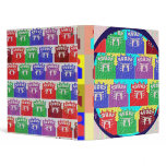 Sports Stadiums Pattern Binders