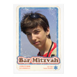 Sports Star Bar Mitzvah Invitation