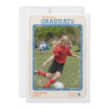 Sports Star Graduation Announcement