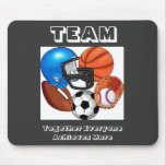 SPORTS, TEAM, Together Everyone Achieves...Mouse P Mouse Pads