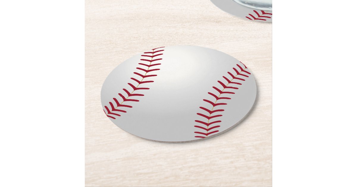Sports Theme Baseball Coasters Zazzle