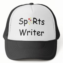 Sports Writer Hat by sportstshirts Sports Writer Hat
