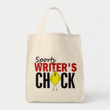 Sports Writer's Chick Tote Bag