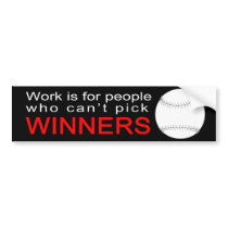 Sportsbetting bumper sticker bumper stickers