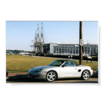 Sportscar and Ship, the Porche and Tall Ship posters by jimspokernight Sportscar and Ship, the Porche and Tall Ship posters
