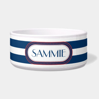 Monogram Pet Bowls, Monogram Dog Bowls, Monogram Cat Bowls | Zazzle