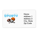 Sporty Label