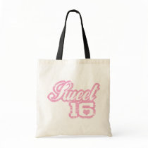 Sporty Sweet Sixteen Canvas Bags