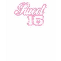 Sporty Sweet Sixteen t-shirts