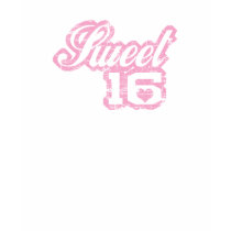 Sporty Sweet Sixteen t-shirts