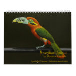 Spot-billed Toucanet Wall Calendars