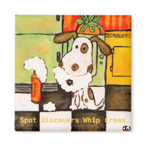 Spot Dog Magnet