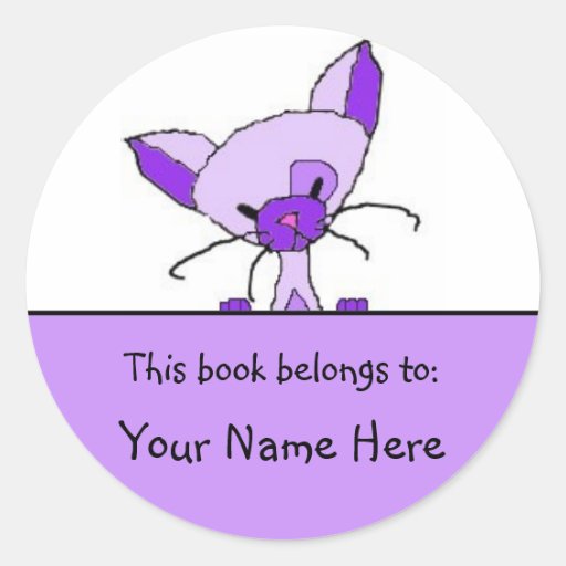Spot the Cat Book Stickers
