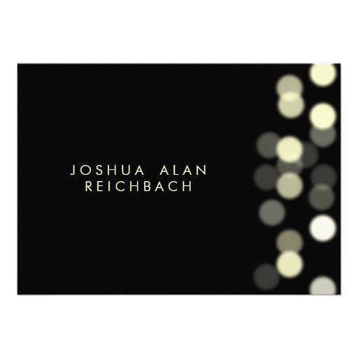 Spotlight Bar/Bat Mitzvah Invitation