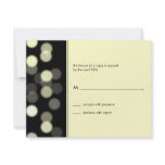 Spotlight Bar/Bat Mitzvah Reply Card Personalized Invites