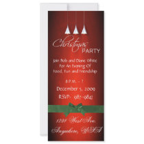 Spotlight On Christmas Party Invitation