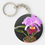 Spotlight on Potted Purple Orchid Key Chains