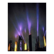 spotlight-on-skyscrapers poster posters