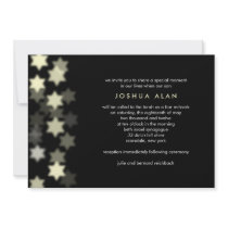 Spotlight Star of David Bar/Bat Mitzvah Invitation