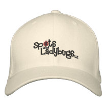 Spots and Ladybugs, LLC Flexfit wool hat embroidered hats