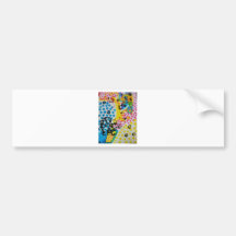 spotted abstraction by sludge bumper stickers