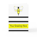 Spotted Bumble Bee Greeting Card