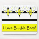 Spotted Bumble Bee Mousepad
