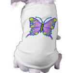 Spotted Butterfly 3 Pet Tee Shirt
