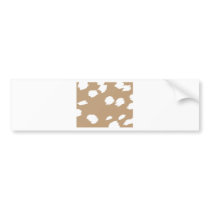 Spotted Deer Skin bumper stickers