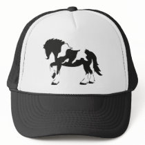 Spotted Draft Horse Mesh Hat