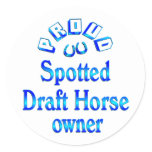 Proud Spotted Draft Horse Owner T-shirts Gifts Mugs More