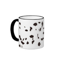 Spotted Drinkware Mug with Dalmation Dog Photo