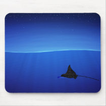 Spotted eagle ray, Aetobatus narinari mousepads