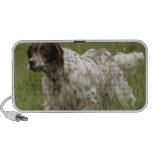 Spotted English Setter Dog Portable Speakers
