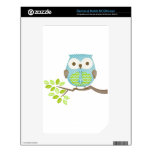 Spotted Executive Owl in Tree NOOK Color Decal