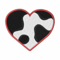 Spotted Heart embroidered shirts