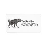 Spotted Hyena Address Label