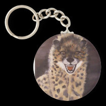 "Spotted Hyena" Keychain keychains