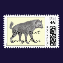 Spotted Hyena Postage postage