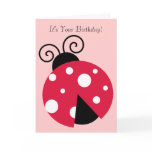 Spotted Ladybug Card