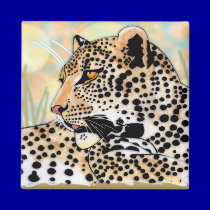 spotted leopard magnets
