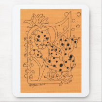 Spotted MerCat mousepads