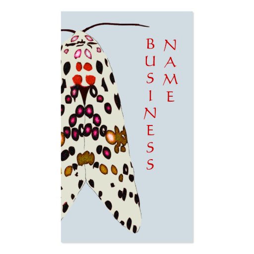 Spotted Moth  Business Card