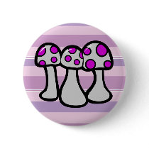 Spotted Mushroom buttons by toxiferous Spotted Mushroom buttons