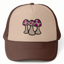 Spotted Mushroom hats