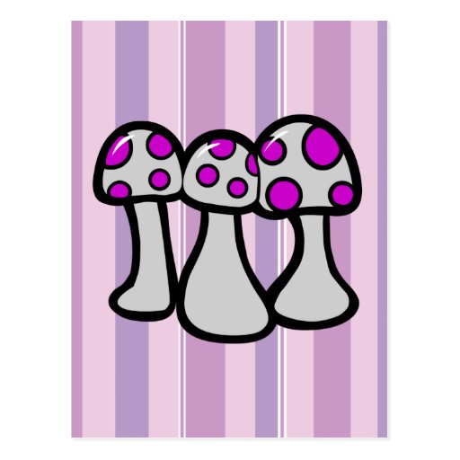 Spotted Mushroom Post Cards